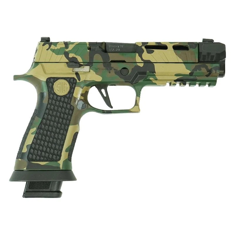 Sig Sauer P320 Spectre Comp 9mm 4.6-inch Woodland Camo
