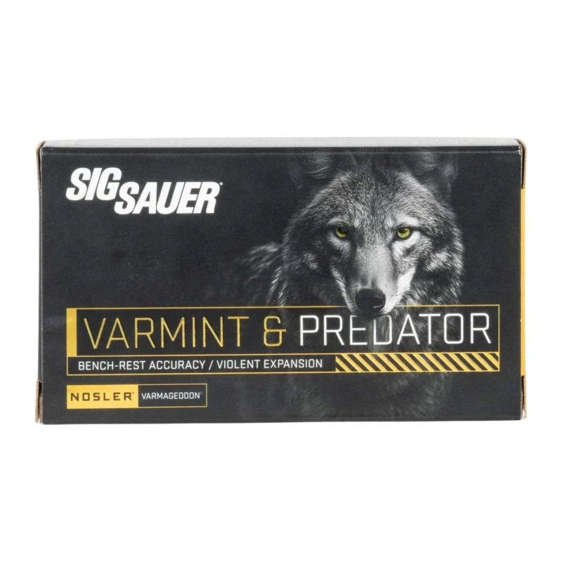 Sig Sauer Varmint & Predator 223 Rem 55gr PT 20-count box