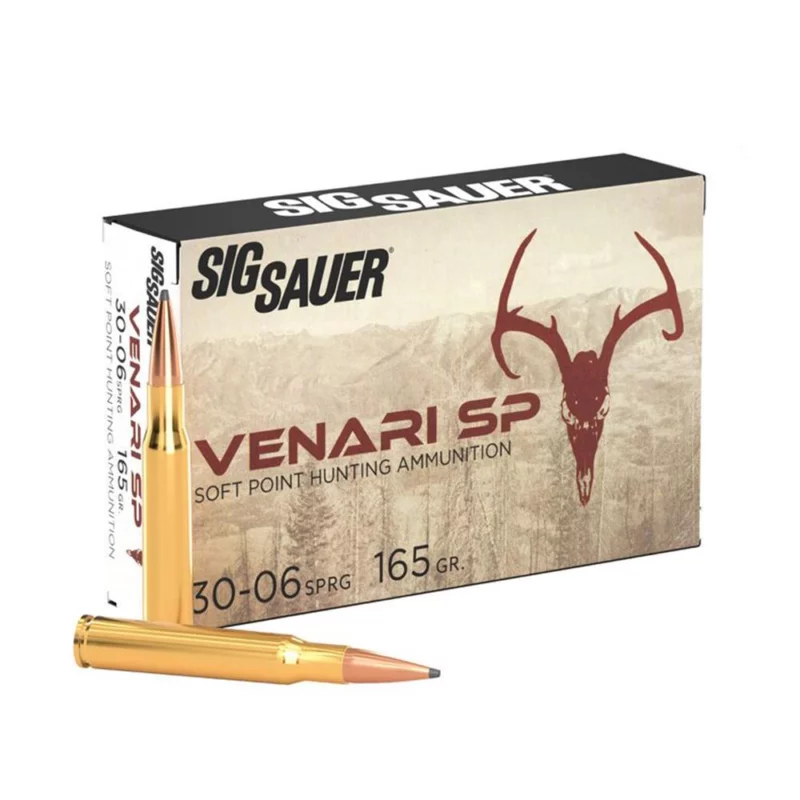 Sig Sauer Venari .30-06 Springfield 165gr Soft Point 20rd box