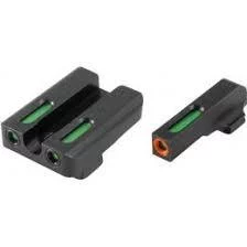 TruGlo TFX Brite-Site tritium and fiber-optic sights for SIG Sauer P365 in Black Nitride finish