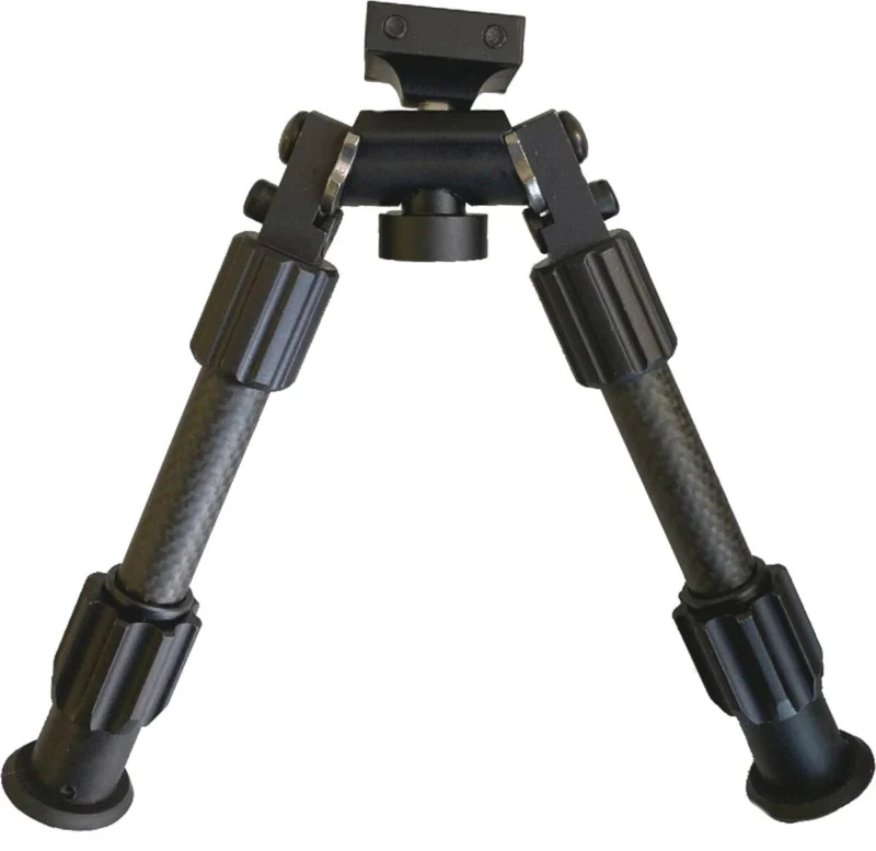 TRUGLO TAC-POD carbon fiber Picatinny rail-mount bipod 9-13 in black