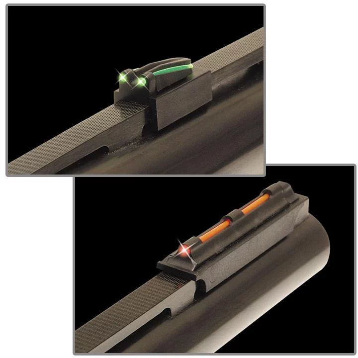 Truglo Magnum Gobble-Dot Xtreme shotgun sight set, red front .060 and green rear .035 for 3/8 inch rib
