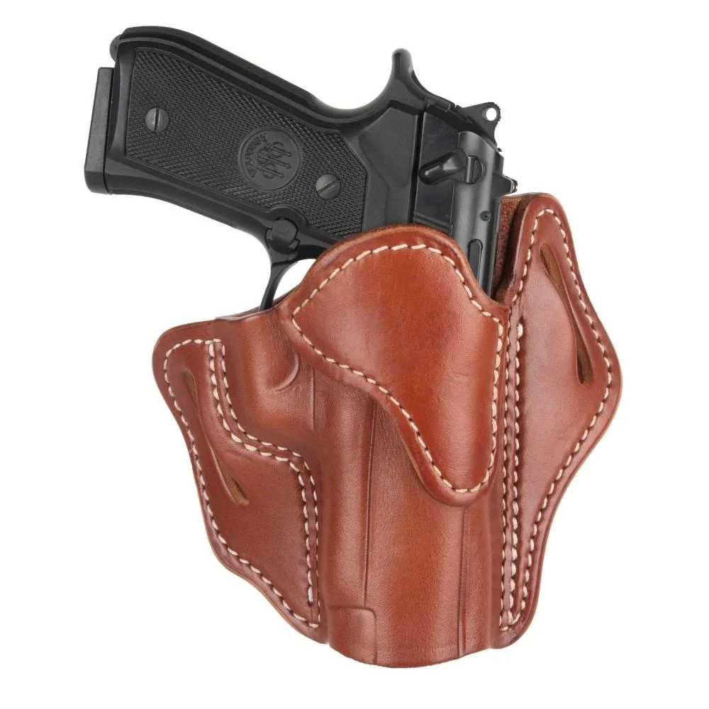 1791 BH2.3 optic-ready outside-waistband brown leather holster, right hand