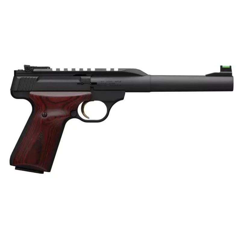 Browning Buck Mark Hunter .22 LR pistol with cocobolo grips and matte black finish