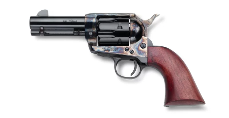 Pietta 1873 GWII Posse Revolver .357 Mag 3.5 in case hardened frame blued barrel walnut grips