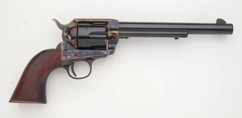 Pietta 1873 Great Western II Californian .357 Magnum revolver, 4.75 inch barrel, walnut grips