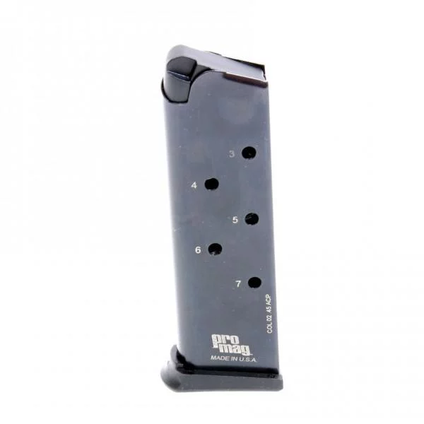 ProMag COL02 7-round steel magazine for 1911 Government .45 ACP