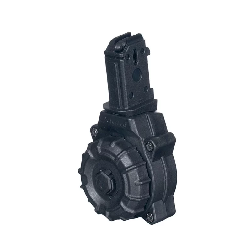 ProMag 30-round black polymer drum magazine for CZ Scorpion 9mm