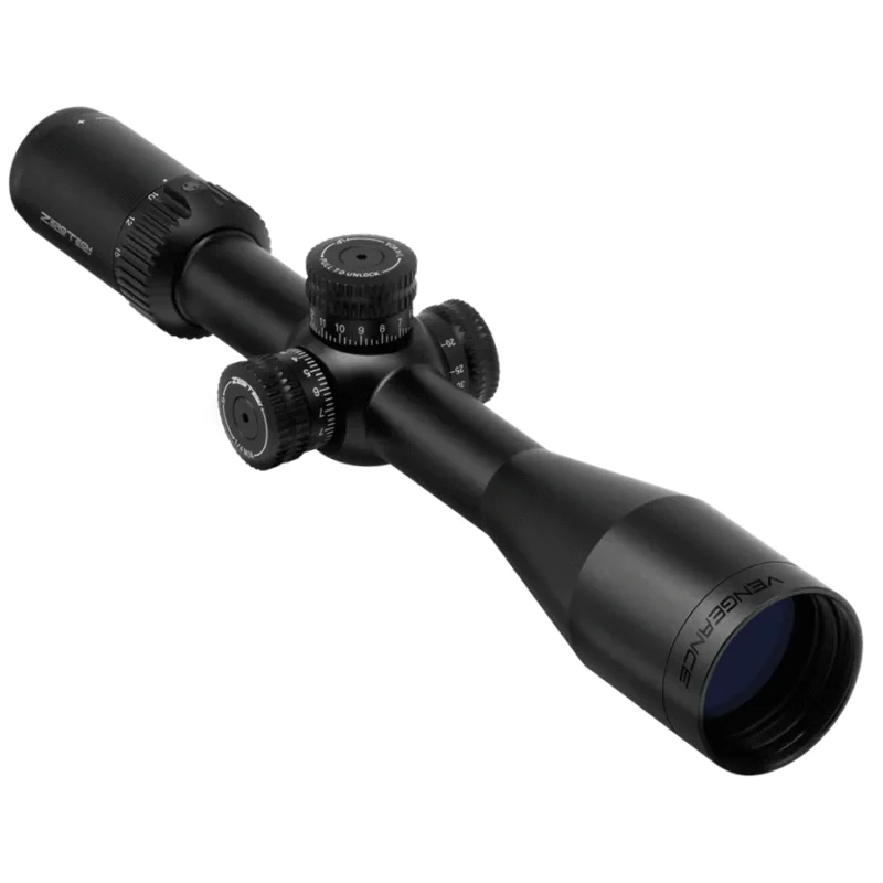 ZeroTech Vengeance 4-20x50 rifle scope, 30mm tube, black finish