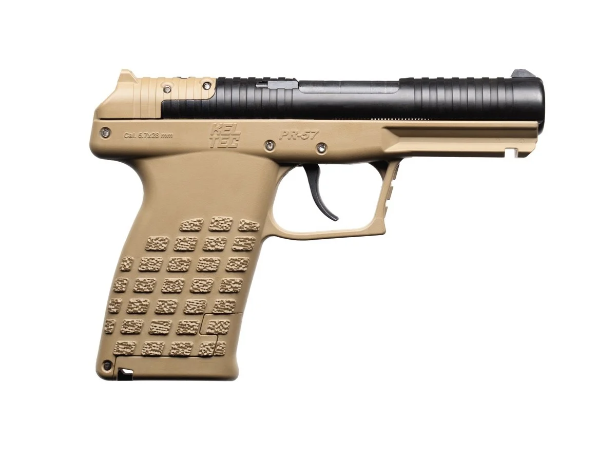 KelTec PR-5.7 PR57 tan pistol 5.7x28mm 4.64in barrel optic-ready