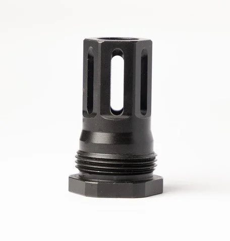 HUXWRX Stiction Lock Compensator 9mm 1/2x28 black 17-4 stainless