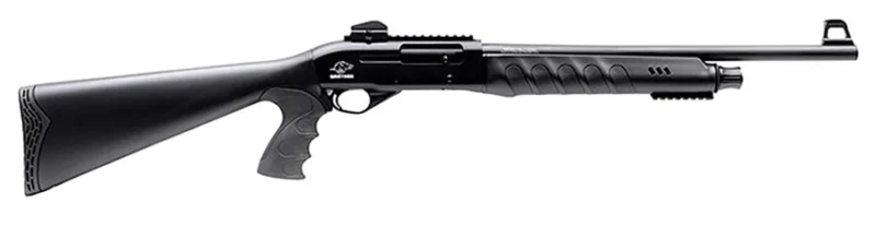 Citadel Warthog II 12ga semi-auto shotgun with 20-inch barrel and black synthetic pistol grip
