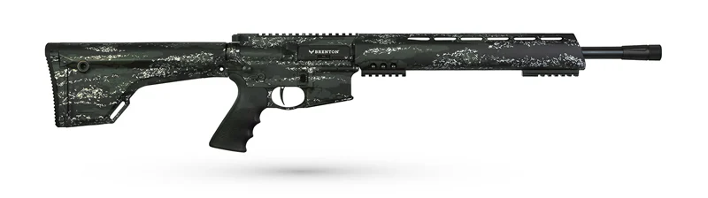 Brenton USA BRENTON STALKER 18 rifle in MarbleKote Foliage Camouflage, .223 REM/5.56 NATO, 18-inch barrel