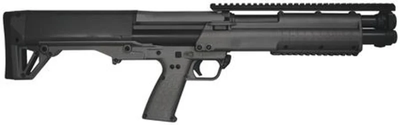 KELTEC KSG 12GA shotgun in Tungsten Grey with 18.5 inch barrel