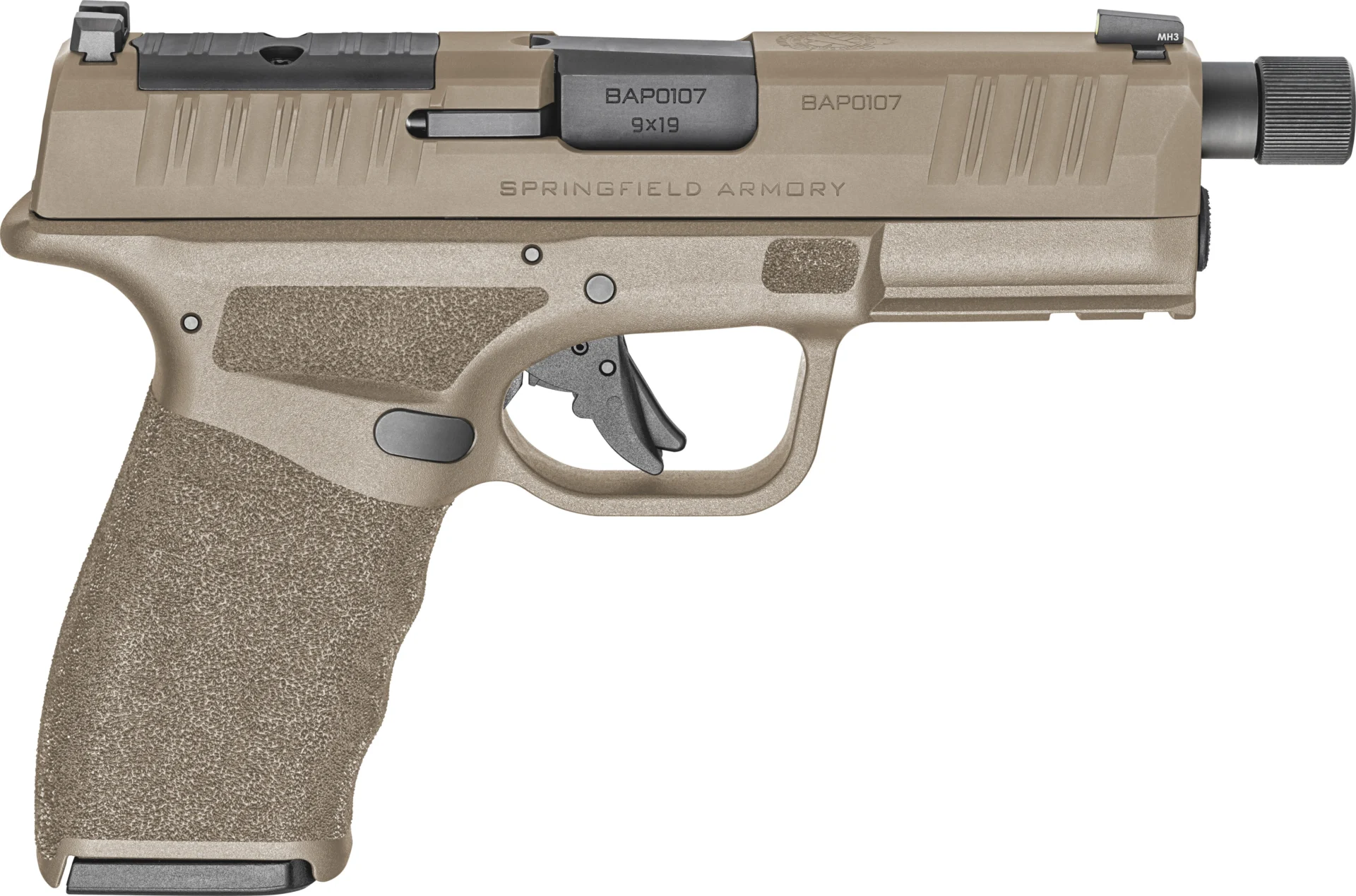 Springfield Hellcat Pro OSP 9mm Threaded FDE