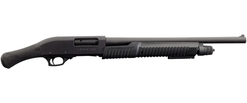 Charles Daly Honcho Tact 12GA 18.5 in pump-action shotgun with black synthetic stock