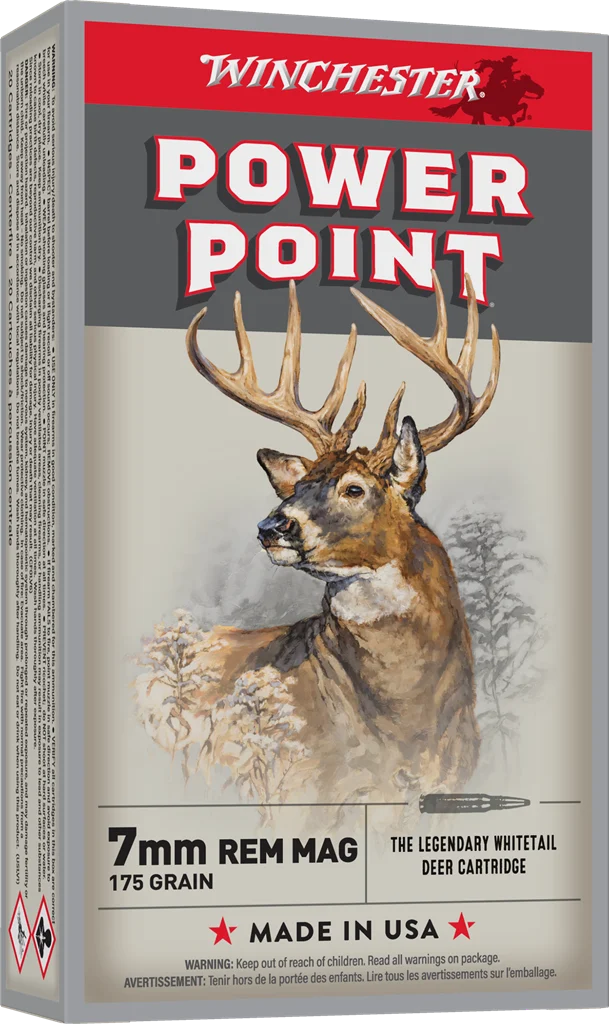 Winchester Super-X 7mm Rem Mag 175gr Power-Point 20rd box product image