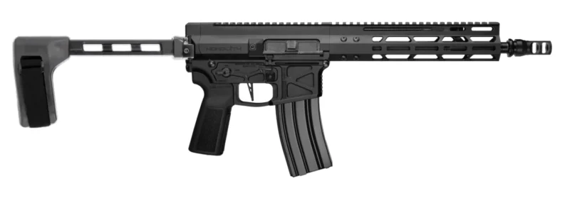 Global Ordnance Monolith 5.56x45mm NATO pistol with SB Tactical FS1913 brace