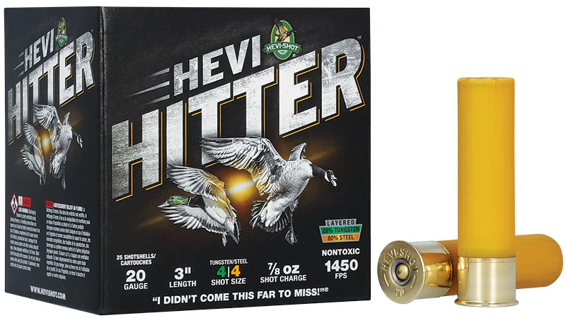 I-Shot HEVI-Hitter 20ga 3in 7/8oz #4 25/ct Ammo