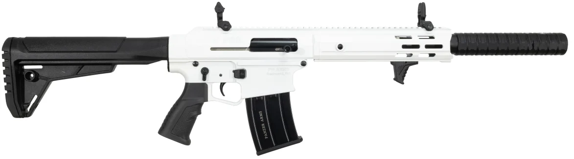 Panzer Arms AR12 Pro S Tactical 12G 18.5-inch Alpine White 5RD semi-auto shotgun