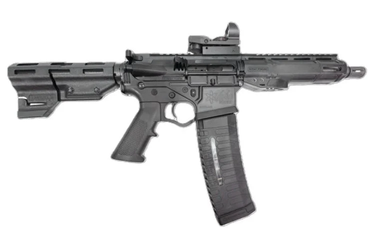 American Tactical ATI Alpha Maxx 5.56 7.5-inch pistol with 60rd magazine and Duo sight
