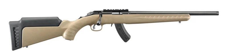 Ruger American Rimfire rifle 16 inch threaded barrel synthetic stock
