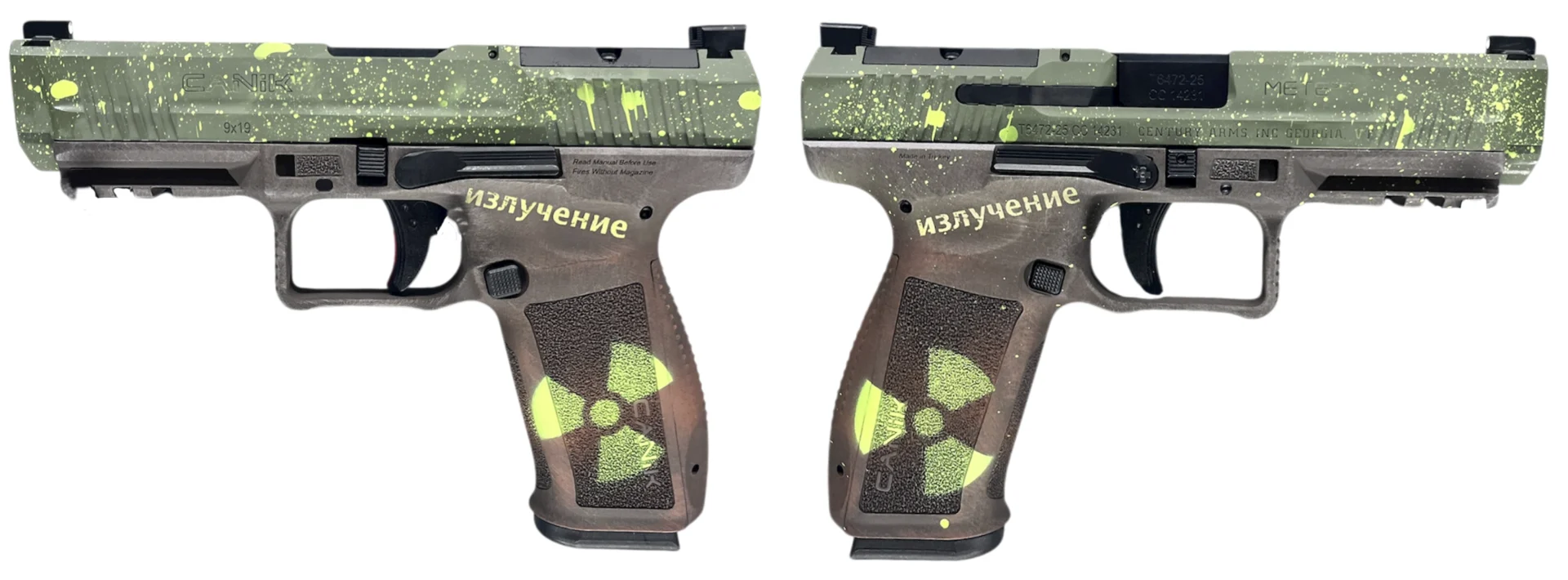 Canik Mete SFT Doomsday 9mm pistol with 4.46 in barrel and 18rd magazine