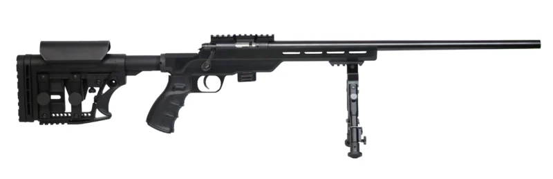 Keystone Sporting Arms 722 Precision .22 LR 16.5-inch threaded bull barrel bolt-action rifle, blue finish