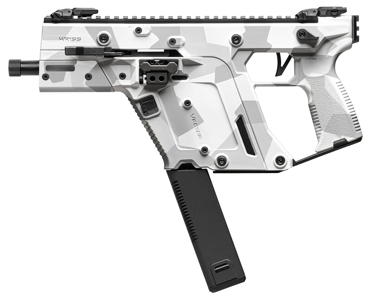 KRISS Vector SDP Gen 3 9mm pistol Arctic Delta 5.5 inch barrel with 40-round magazine