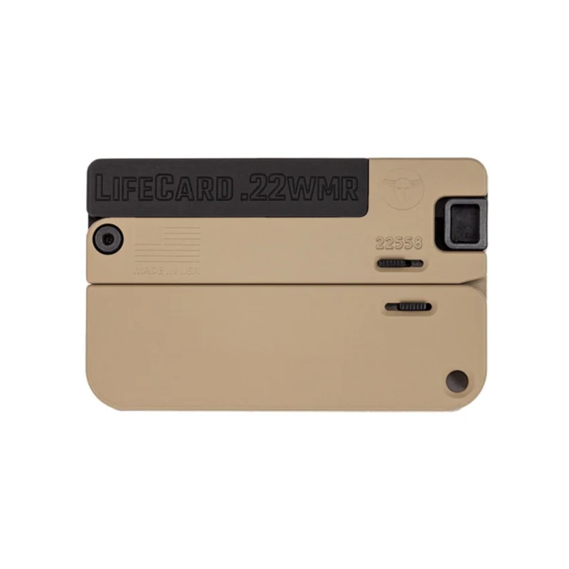 Trailblazer LifeCard .22 WMR Single-Shot 2.5in Tan