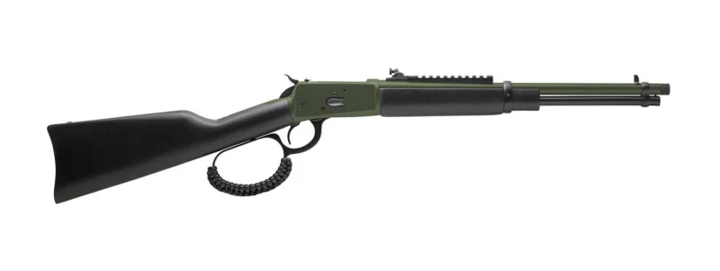 Rossi R92 .44 Magnum 16.5in threaded barrel lever-action rifle in Moss Green Cerakote finish