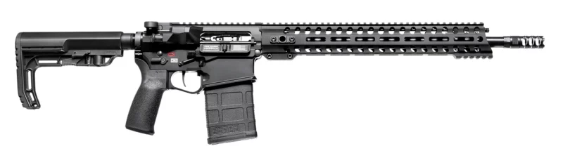 POF Revolution DI .308 Win 16.5-inch rifle in black with MFT minimalist stock