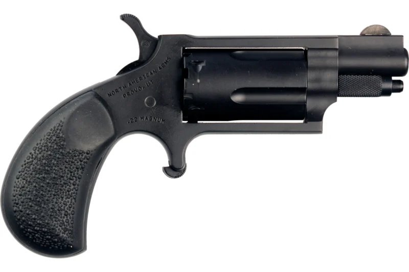 North American Arms Mini-Shadow .22 Mag 1.13-inch barrel 5-round black rubber grip revolver