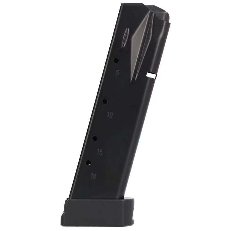 Sig Sauer P226 X-Five 9mm 20rd steel magazine with aluminum basepad