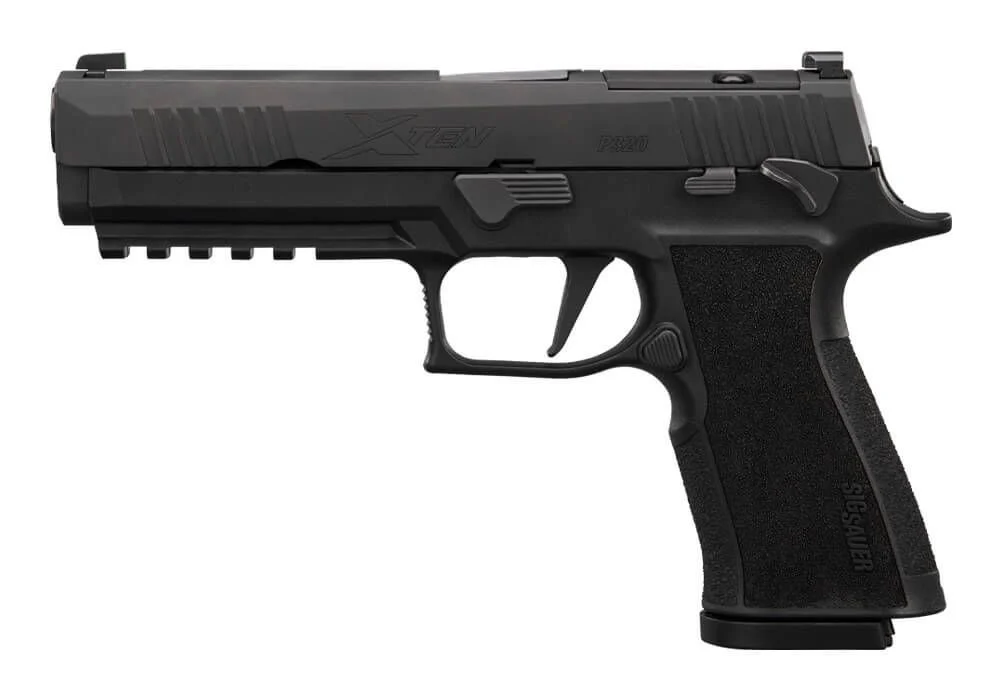 Sig Sauer P320 XTen 10mm 5-inch optic-ready pistol in black