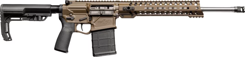 POF USA Rogue DI .308 Win rifle 16.50 inch barrel Patriot Brown