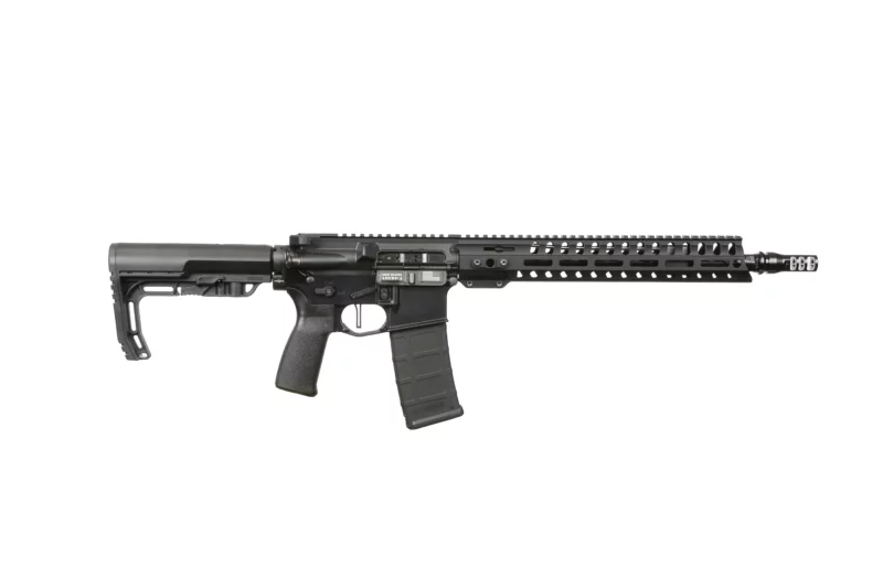 Patriot Ordnance Factory Minuteman P-15 5.56 NATO 13.75-inch black rifle with 13-inch Renegade rail
