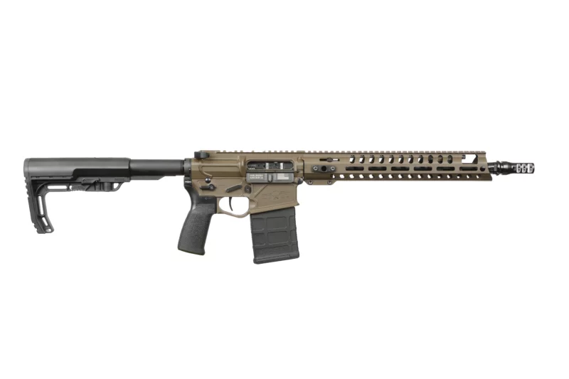 POF Rogue DI .308 rifle, 13.75 inch barrel, Patriot Brown finish
