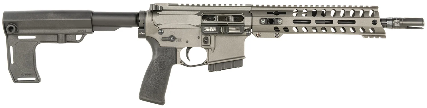 POF P-15 Constable .350 Legend 10.5 inch Tungsten Cerakote pistol side view