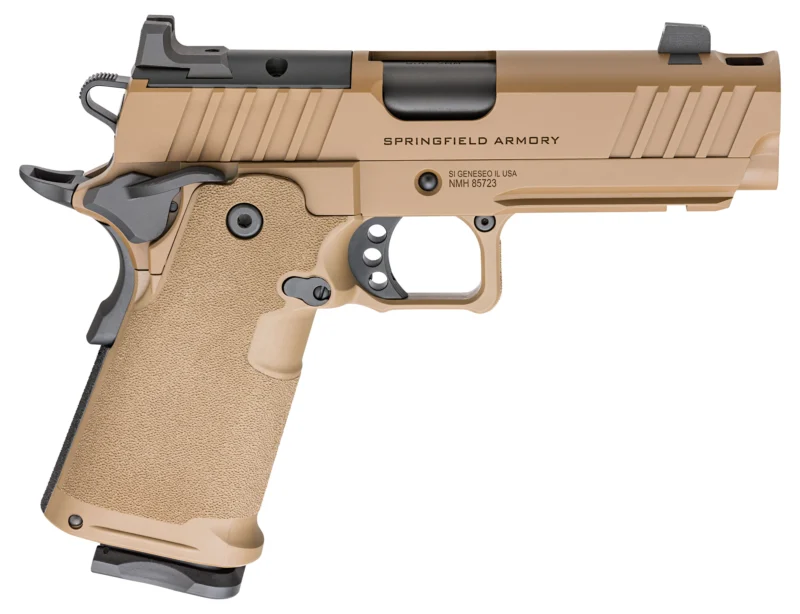 Springfield Armory 1911 DS Prodigy Comp 9mm 4.25" Coyote