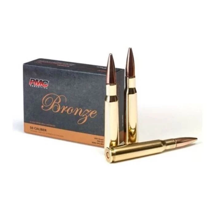 PMC Bronze .50 BMG 660 gr FMJ-BT 10rd box product image