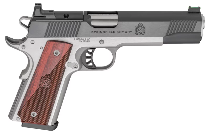 Springfield Armory 1911 Ronin AOS .45 ACP 5-inch blued slide two-tone pistol