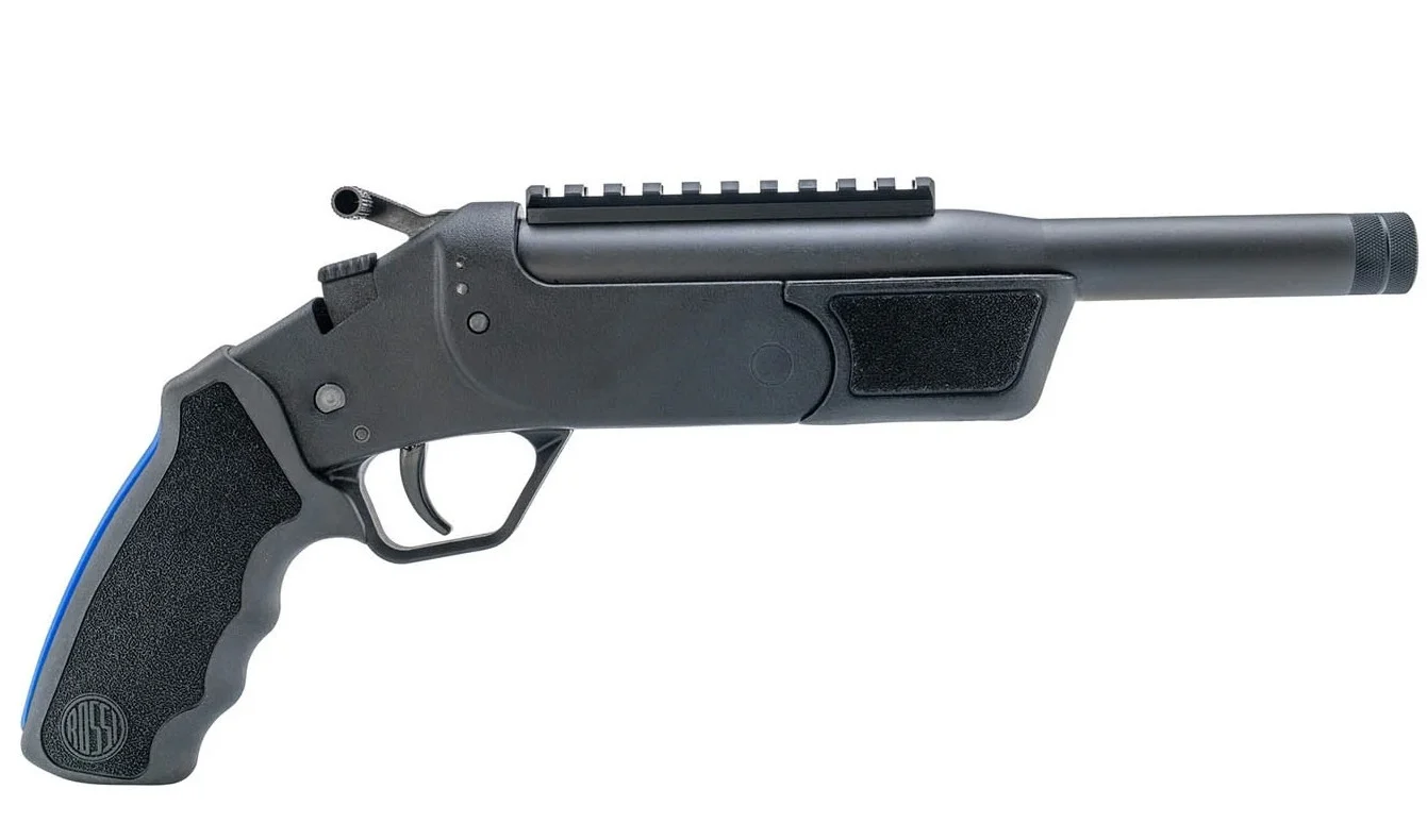Rossi Brawler .300 AAC Blackout 9-inch single-shot pistol, matte black, Picatinny rail