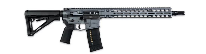 Radian Weapons Model 1 14.5 inch 223 Wylde carbine in gray with M-LOK handguard