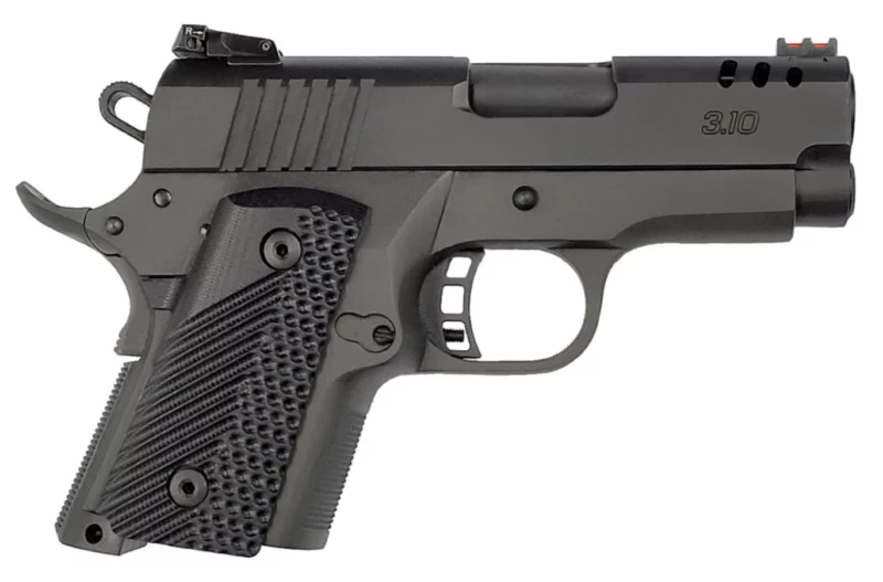 Rock Island Armory Baby Rock 3.1" 9mm pistol in black with G10 grips