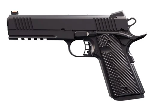Rock Island Armory TAC ULTRA FS .45 ACP 5-inch 1911-style semi-auto pistol, black parkerized
