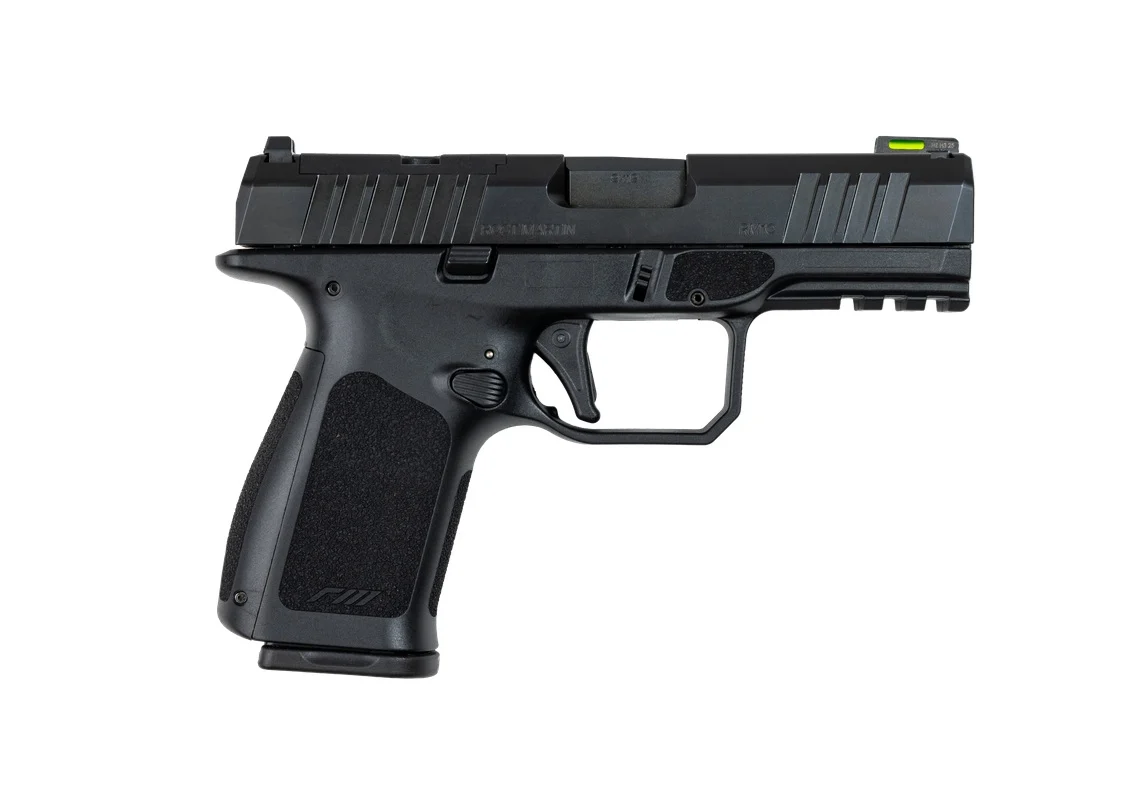 Rost Martin RM1C 9mm pistol, 4-inch barrel, optic-ready, HIVIZ front sight, black finish