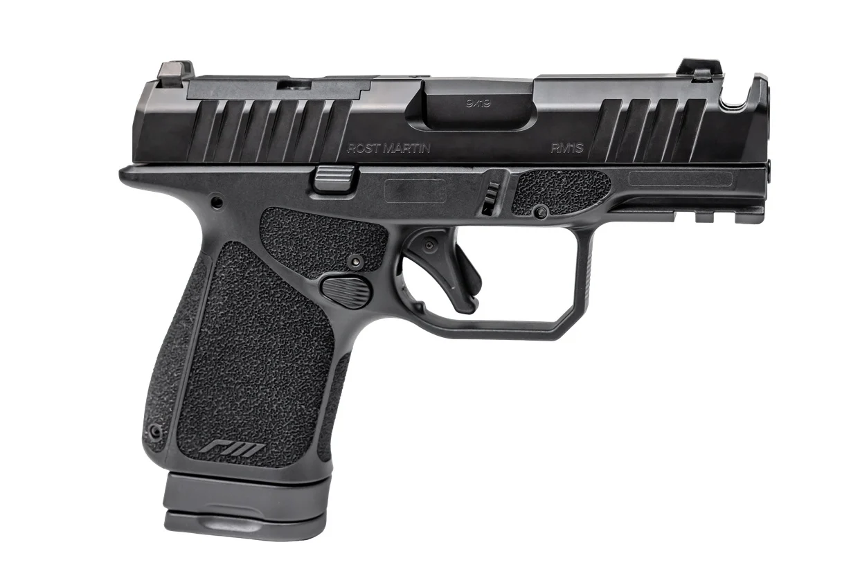 ROST MARTIN RM1S Comp 9mm 3.60in barrel black optic-ready handgun