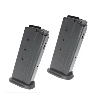 Ruger 90711 two-pack 20-round 5.7x28mm steel magazines, black oxide finish