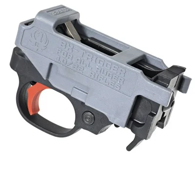 Ruger red BX-Trigger module for 10/22 and 22 Charger with red trigger shoe
